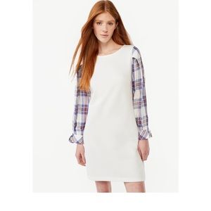 Women's Pleated Shoulder Mixy
Mini Dress with Tie Cuffs NWOT